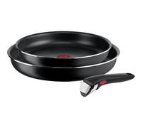 Poêles - Tefal - Ingenio - Lot De 2 (24/28 Cm) - Poignée Amovible - Revêtement Antiadhésif