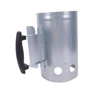 POENVFPO Allume-cheminée en Charbon pour Grill, Acier galvanisé, Bouclier | Contient Suffisamment de Charbon de Bois pour le Jardin, le Camping, le Foyer, Réduit la Combustion Inégale, Chaleur