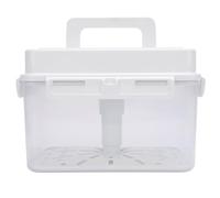 POENVFPO Contenant à Kimchi Grande Capacité Design Rectangulaire (5L) | Durable, Matériau de qualité alimentaire, Facile à nettoyer, Idéal pour la fermentation, Conception transparente