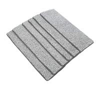 POENVFPO Ensemble de Serpillères Réutilisables, 6 Pièces, Tampons de Nettoyage Extra Doux pour le Nettoyage des Sols de la Maison, 13x5 Pouces, Idéal pour les Familles Occupées