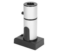 POENVFPO Fumoir à Cocktail Réglable, Kit D'infuseur de Fumée de Bois Réglable pour Barbecue, Cuisson Portable en Aluminium et Alliage de Zinc (SILVER)