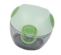 POENVFPO Hachoir à Ail Manuel, Outil de Cuisine Compact et Durable pour la Cuisine à Domicile, Facile à Nettoyer, 8,5x9,3 Cm (GREEN #11)