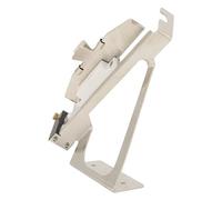POENVFPO Jig d'empennage de Tir à l'arc, Outil d'empennage de Tir à l'arc en Acier Inoxydable avec échelle Claire, Pince Réglable, Base Antidérapante pour Configuration de Flèches à 3 ou 4
