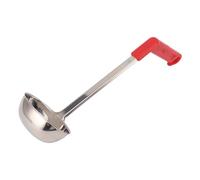 POENVFPO Louche à Soupe en Acier Inoxydable, Anti-brûlure, Conception Ergonomique, Outil de Cuisine Multifonctionnel pour la Cuisine à Domicile, 1 unité (120ML)