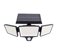POENVFPO Lumière Solaire de Capteur de Mouvement, Applique Murale Extérieure de 10W LED avec la Batterie 3600mAh Imperméable, pour L'entrée de Voie de Patio de Jardin