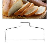 POENVFPO Niveleur de Gâteau en Acier Inoxydable avec Fils Réglables pour une Précise des Couches de Gâteau, Parfait pour les Amateurs de Pâtisserie et les Débutants, Comprend 1 unité (Un fil)