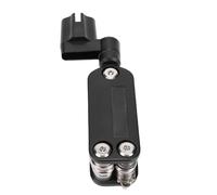 POENVFPO Outil Multifonction pour Guitare, Kit D'outils de Réparation de Guitare Multifonctionnel 13 en 1 avec Clés Hexagonales, Tournevis, Coupe-corde, Enrouleur et Extracteur de Cône,