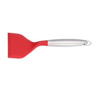 POENVFPO Spatule à Friture à Large Embouchure, Résistante à 230°C | Tête en silicone antiadhésive, conception à crochet pour un rangement facile, adaptée aux cuisines familiales
