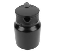 POENVFPO Théière Isolée de 1000 Ml avec Filtre Fin pour Boissons Chaudes et Froides à la Maison ou au Bureau - Distributeur de café Thermique en Acier Inoxydable 316 (noir mat)