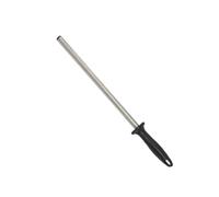 POENVFPO Tige à Aiguiser Diamant pour Lames de Cuisine (30.5cm/12in) | Revêtement diamant, Poignée ergonomique, Compact, Polyvalent, Convient à divers couteaux