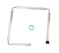 POENVFPO Tige d'anode pour Chauffe-eau, Tige d'anode Flexible en Magnésium de 44 Pouces, Filetage NPT de 3/4 Po, Diamètre de 19 Mm, Contrôle des Sédiments pour l'entretien des Réservoirs