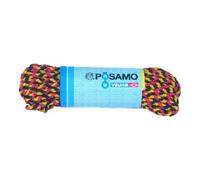 PÖSAMO PÖSAMO Corde PP tressée noir/multicolore 12,0 mm x 20 m sur bobine Quantité:1