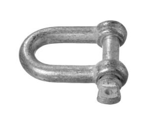 PÖSAMO PÖSAMO Manille droite zinguée 11,0 mm-7/16 Quantité:25