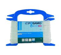 PÖSAMO PÖSAMO PA-Corde tressée blanc 6,0 mm x 20 m sur touret métallique Quantité:1