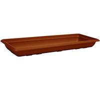 Poetic SPRI80TC Prisca 80 Soucoupe Jardinière Plastique Terre Cuite 73 x 16 x 4,2 cm