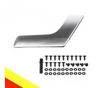 POETRYXIAO Kit de rechange pour poignée de porte intérieure, côté droit, argenté mat, compatible avec Mercedes W204 X204 GLK (droite)