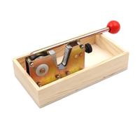 POFET Casse-Noisette Manuel, Casse-Noisette, Casse-Noisette Ouvre-Noix Cuisine avec Base et Poignée en Bois, Outil Ouvert pour Noix, Noisettes, Amandes