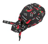 POFET Chapeau bandana unisexe pour cuisine, restauration, chef - Pour restaurant, café, boulangerie, serveur - 11 motifs au choix