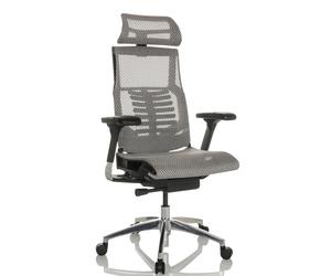 POFIT GEN2 - Siège de bureau haut de gamme gris clair