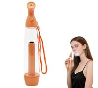 pohejuy Humidificateur portatif pour les yeux, bouteille de brume faciale portable anti-fuite, pulvérisateur manuel pour soins de la peau, pour femmes, hommes, maquillage, maison, voyage, plage