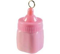Amscan Adorable Poids pour biberon Rose - 82,2 g (Lot de 1) - Durable et Facile à Utiliser - Parfait pour Toutes Les Occasions festives