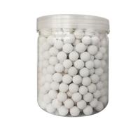 Poids à Tarte en Céramique Blanc 550g, Cuisson à Blanc | Qualité Alimentaire, Résistance à Chaleur, Diffusion Uniforme, avec Bouteille de Rangement, 550g