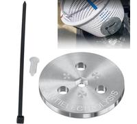Poids anti-électrolyse 104-A pour système de sel de piscine, panier d'écumoire de piscine, poids en anode de zinc, anode sacrificielle anti-électrolyse pour une protection cathodique passive