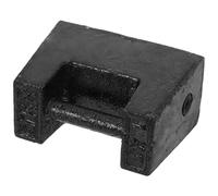 Poids D’étalonnage de Balance 1kg en Fer Noir pour Usage Industriel | Surface Lisse, Design Sécurisé, Application Polyvalente, pour Balances Cuisine