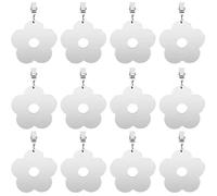 Poids de Nappe - Acier Inoxydable - 12 Pièces - 59g - Décoration de Table - Clips Inclus