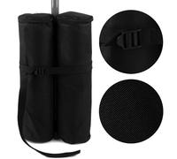 Poids pour pieds de tonnelle, lot de 4, capacité de 60 kg, noir