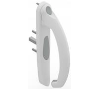 Poignée 20° intérieur 5531 LA CROISEE DS - Profil 35 à 53mm - Blanc 9016 - Gauche - DS5531-G086