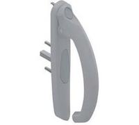 Poignée 20° intérieur 5531 la croisee ds - profil 35 à 53mm - gris inox claro - gauche - ds5531-g870 Gris G