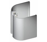 Poignée aileron de porte battante hauteur 200 mm alu argent 1780 BILCOCQ