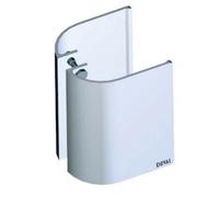 Poignée aileron de porte battante hauteur 200 mm alu noir 1780 BILCOCQ