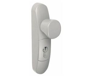 Poignée bouton tournant pour serrure antipanique - EN 3300 blanc JPM