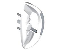 Poignée butée fut centre 5564 LA CROISEE DS profil 32 à 42 mm - Blanc - 5564-36
