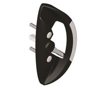 Poignée butée fut centre 5564 LA CROISEE DS profil 32 à 42 mm - Noir - 5564-013
