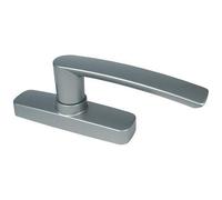 Poignée crémone à 2 doigts - menuiserie aluminium - GEA argent laqué FAPIM