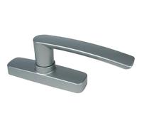Poignée crémone pour menuiserie aluminium 2 doigts - GEA Gris anthracite FAPIM