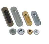 Poignée cuvette Ø 40 mm ESTAMP - nickel brosse - 3511/100
