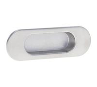 Poignee cuvette ovale 110x36 nickel brosse - 3922/002