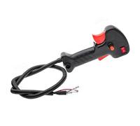 Poignée d'accélérateur compatible avec débroussailleuse Fuxtec FX-PS152, FX-4MS315, Hecht 127BTS, GartenXL CG520E