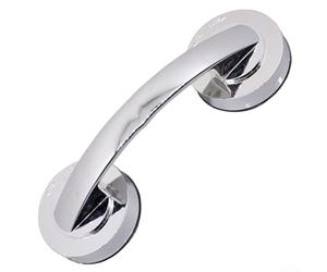 Poignée d'aspiration puissante pour portes en verre - Poignée de porte coulissante amovible sans perçage pour la sécurité de la maison (argenté)