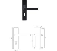 Poignee de Bloc porte d'Interieur 010722NO
