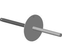 Poignée de brosse Dornbracht, 311mm, 90209750501-19