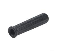 Poignée de brouette en caoutchouc souple antidérapant pour réparation de tube de chariot de pelouse Noir 30 mm (114 x 14 mm)