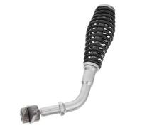 Poignée de Cheminée en Fer Noir Ressort M10 pour Porte | Grip Spiralé, Contrôle Sûr Porte, Usage Entretien Poêle à Granulés, Réparation Maison, Matériel Inclus