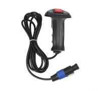 Poignée de commande à distance pour treuil filaire 12 V Interrupteur à bouton poussoir pour remorque de bateau - Contrôleur électrique ABS Cordon de 1,5 m