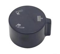 Poignée de commutateur de douche, accessoire de volant de vanne d'inversion noire, trois vitesses, sélecteur de vitesse à quatre vitesses pour contrôle du pommeau de douche (3 vitesses)