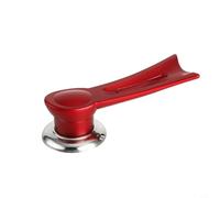 Poignée de couvercle de casserole robuste en bakélite verticale pour mijoteuse en fonte émaillée de rechange résistant à la chaleur Base rouge 15 cm (M rouge)